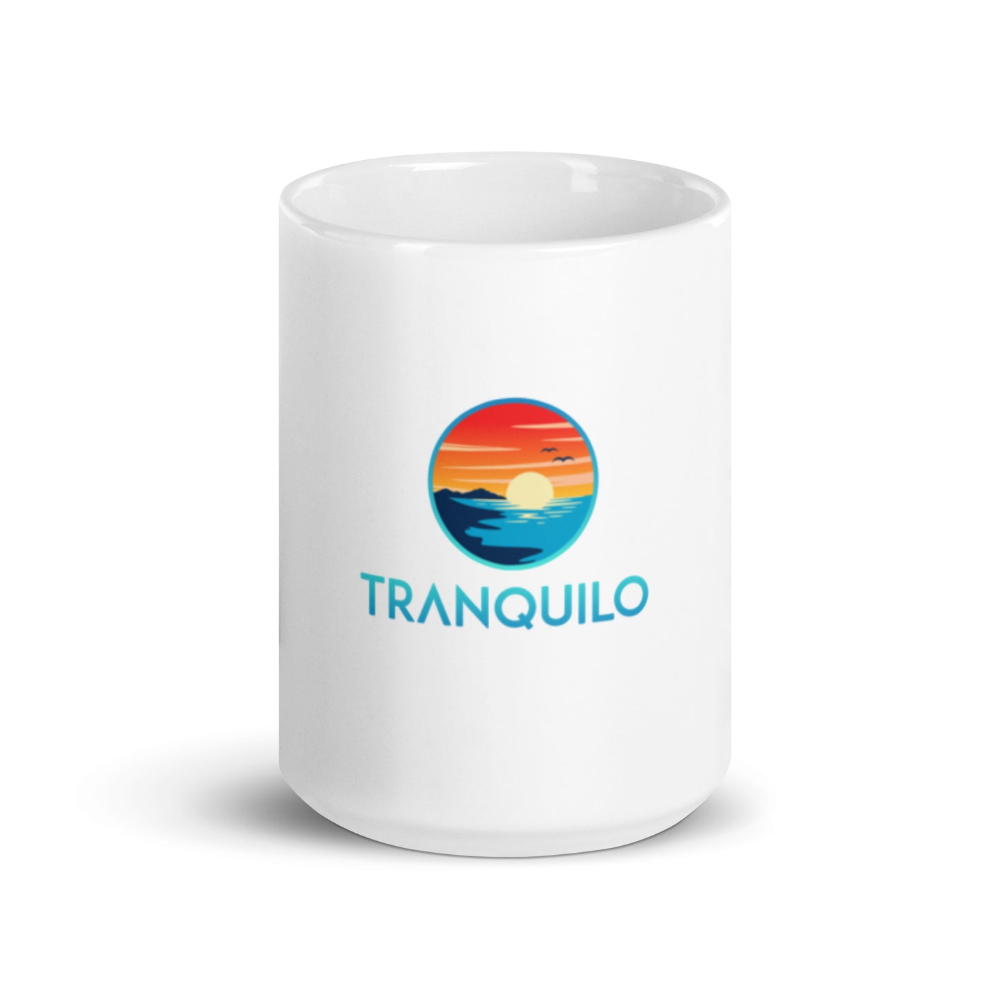 TRANQUILO White Glossy Mug